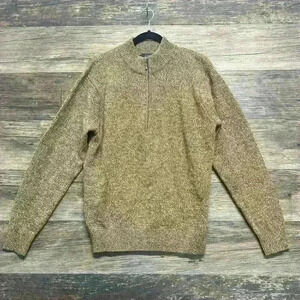 Turtleson Men’s Cozy Brown‎ Knit Sweater size Medium